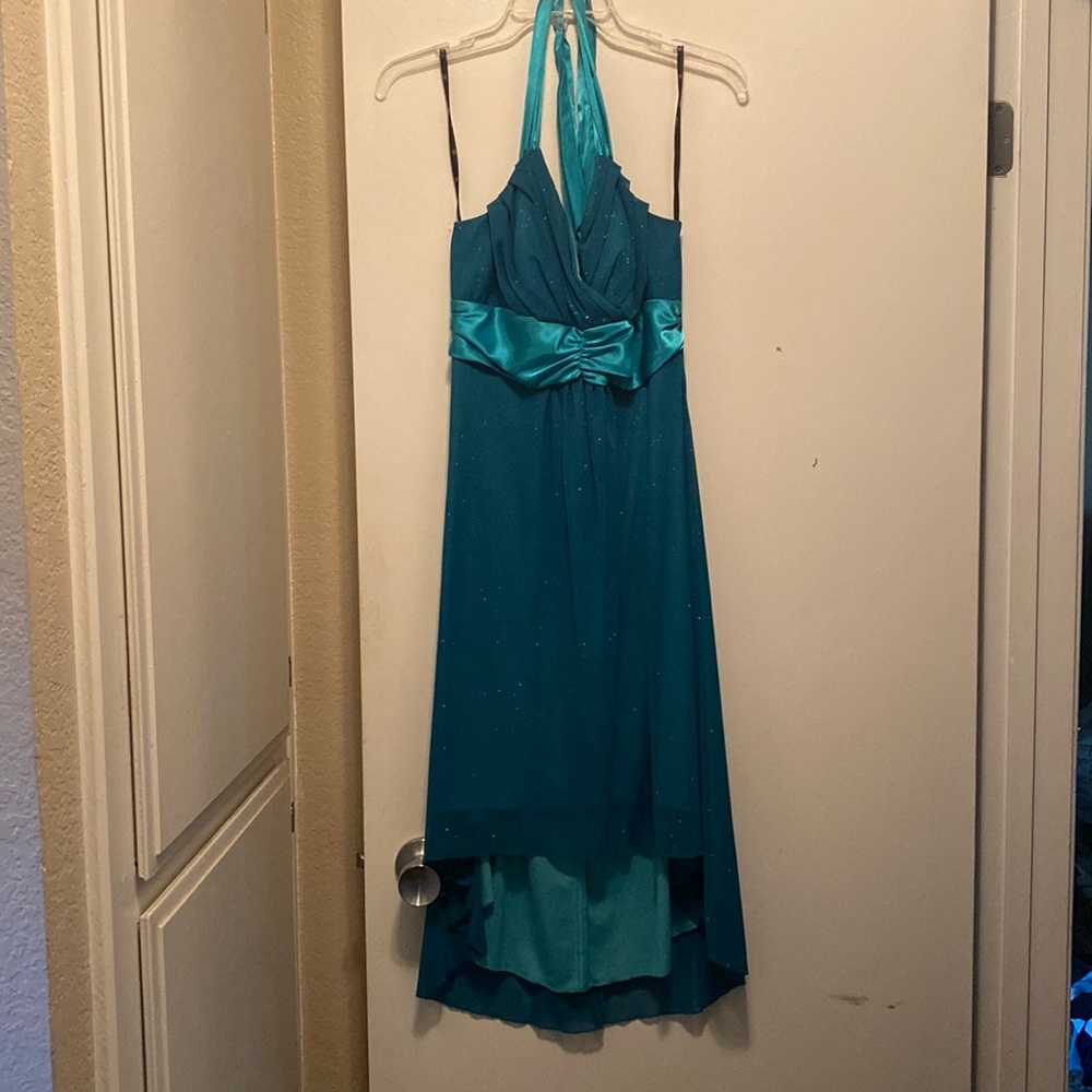 Turquoise dress junior’s size L